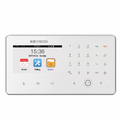 Trung tâm báo động không dây KBvision KX-AL02-W